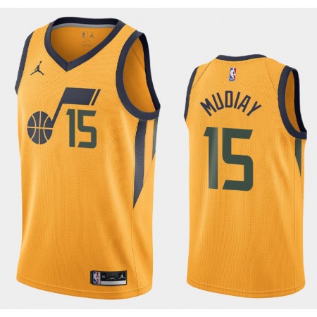Maillot Basket Utah Jazz Emmanuel Mudiay 15 2020-21 Jordan Brand Statement Edition Swingman - Homme